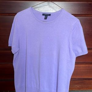 Casual lavender sweater by Land’s End